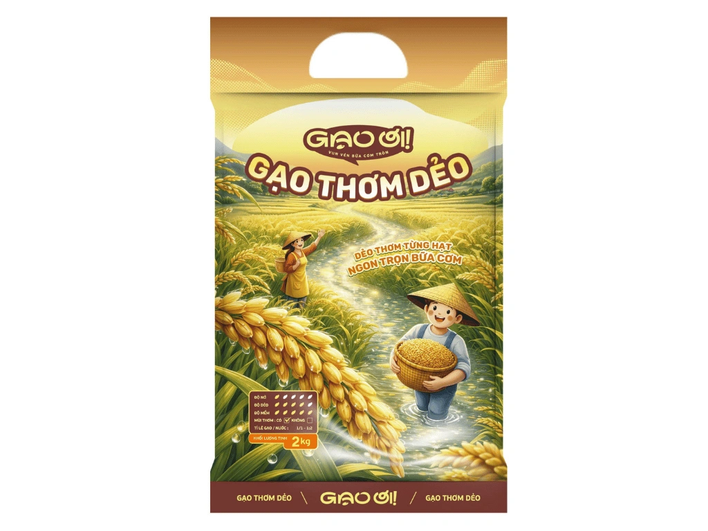 Gạo dẻo thơm