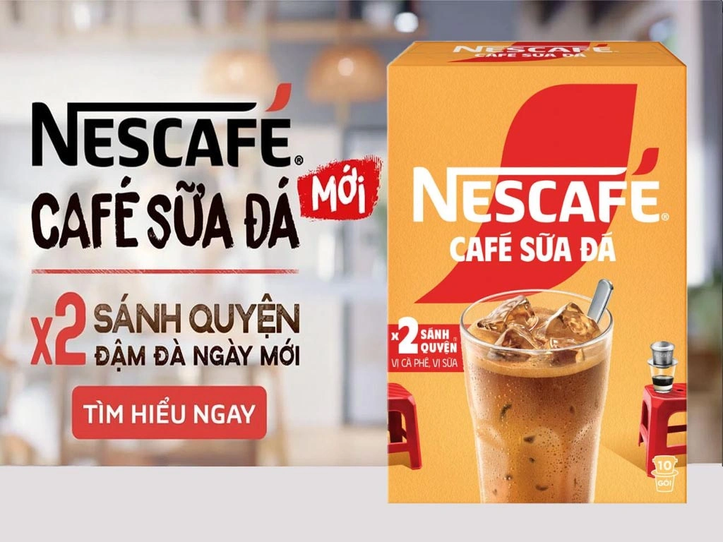 Cà phê sữa đá NesCafé