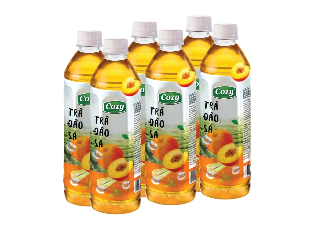 Trà đào sả Cozy