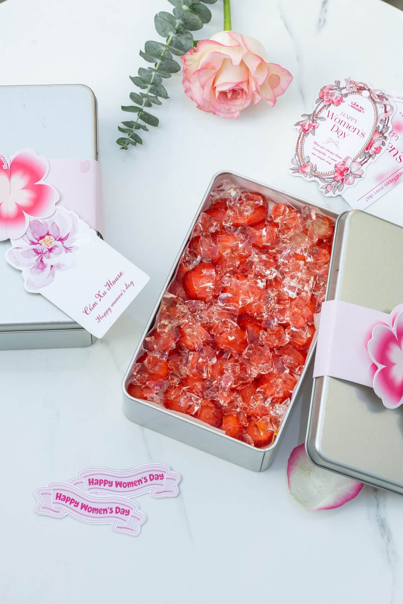 Set Mousse quả mọng